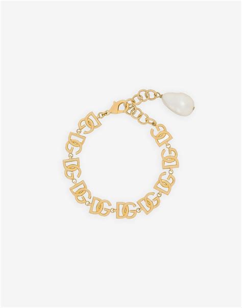 bransoletki z diamentami dolce gabbana|Bracelet with multi.